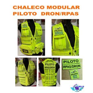 Chaleco piloto dron Chaleco piloto rpas