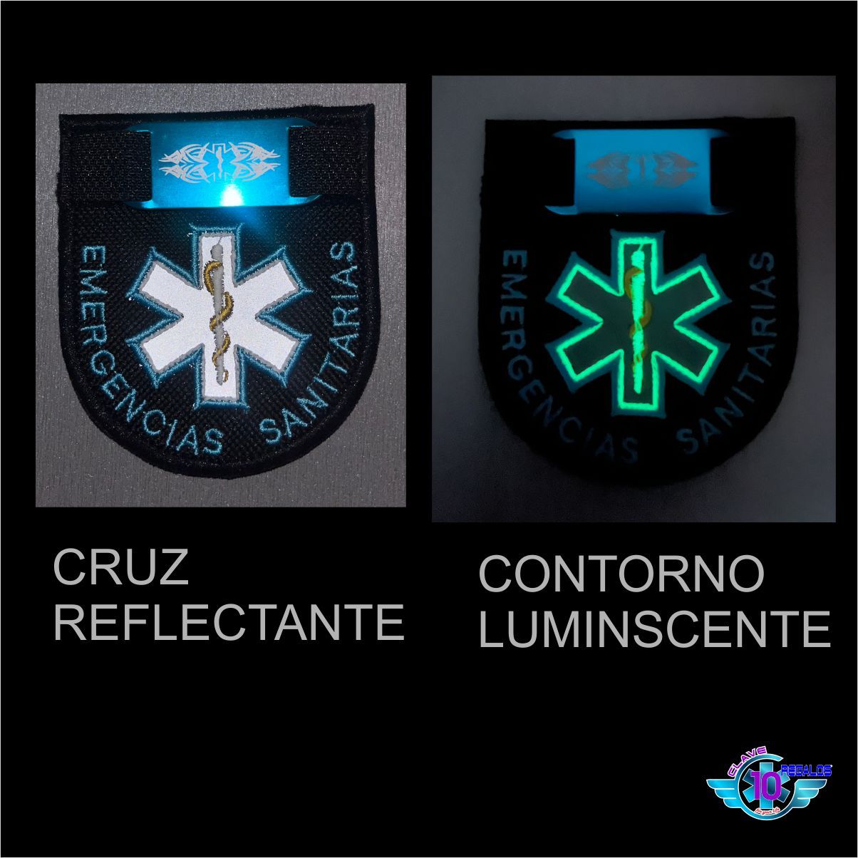 Parche placa luminoreflectante edición limitada - Imagen 2