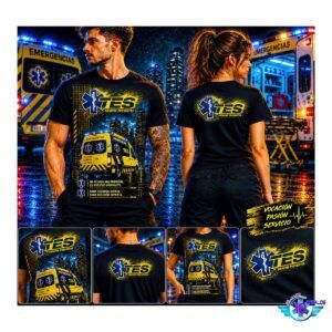 camiseta tes camiseta emergencias tecnico en emergencias sanitarias