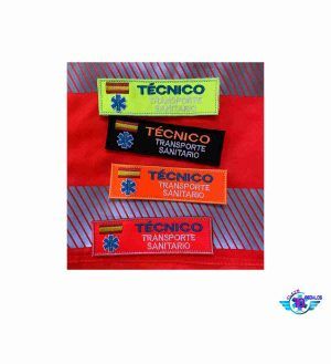 Parche TTS PARCHE TECNICO TRANSPORTE SANITARIO TECNICO TRANSPORTE SANITARIO