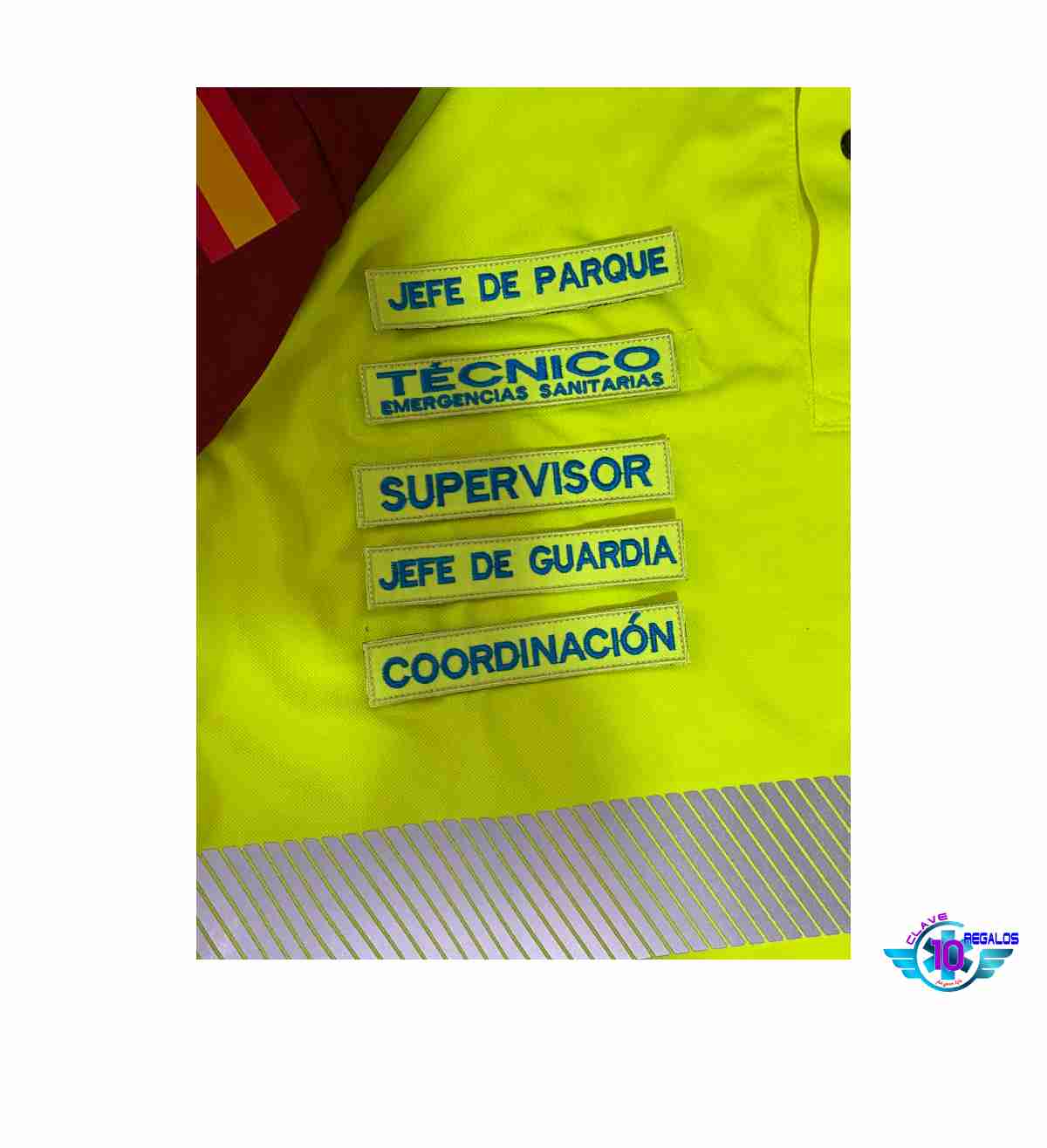 PARCHE EMERGENCIAS 10X2 TECNICO EN EMERGENCIAS COORDINADOR JEFE DE GUARDIA JEFE DE PARQUE SUPERVISOR