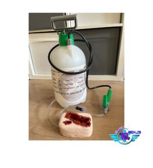 SIMULADOR DE CONTROL DE HEMORRAGIAS DE 2 HERIDAS