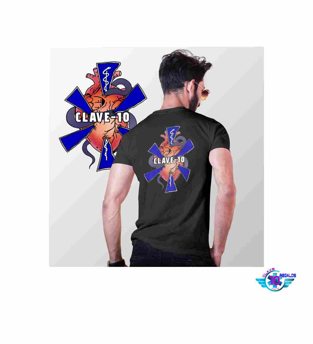 Camiseta The heart of the emergency.