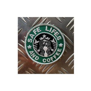 PARCHE SAFE LIFES AND COFFEE